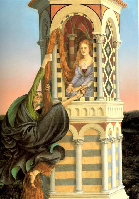 RAPUNZEL BY PAUL O ZELINSKY Classic Fairy Tales Fairytale Art