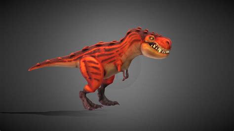 Toon Tyrannosaurus Rex Buy Royalty Free 3d Model By Cesar43q 0f522c7 Sketchfab Store