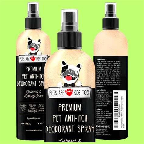 "Spritz Away Stench: Dog Deodorizing Sprays Revealed!!"