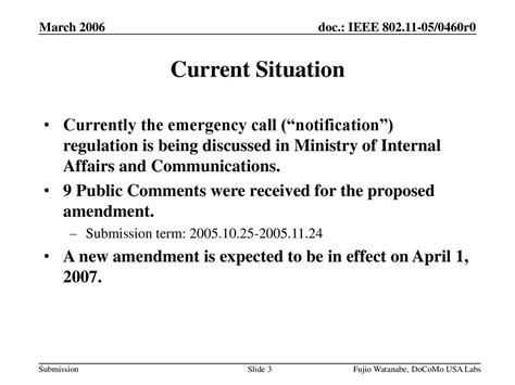 Japanese Emergency Call Regulation Ppt Download