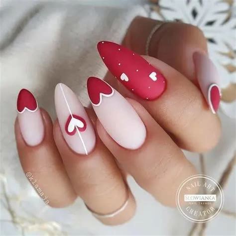 Cute Red Valentines Day Nails Ideas For A Hot Romantic Vibe Girl Shares Tips