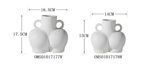 Buy Wholesale China Merlin Living Flower Vase White Matte Woman Female Body Vase Human Nude