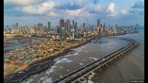 Worli Skyline Mumbai Drone Video Youtube