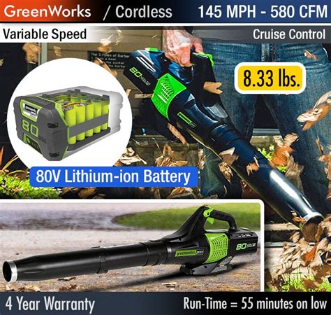 GreenWorks 80V Blower Review | Cordless Leaf Blowers You'll Love