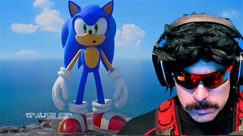 Drdisrespect Reacts Sonic Frontiers World Premiere Gameplay Youtube