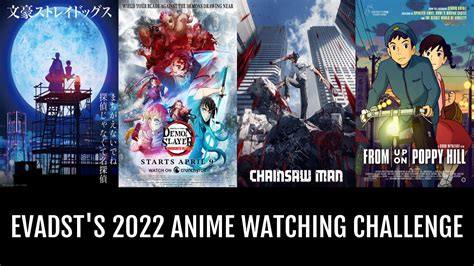 Evadst S 2022 Anime Watching Challenge Anime Planet