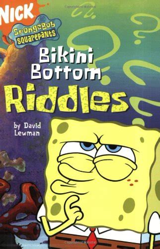 Bikini Bottom Riddles Lewman David 9780689878756 Books Amazon Ca