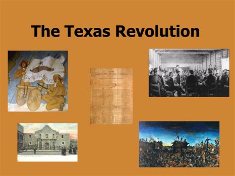 Ppt The Texas Revolution Powerpoint Presentation Free Download Id