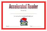 Best Accelerated Reader Certificate Templates Sparklingstemware