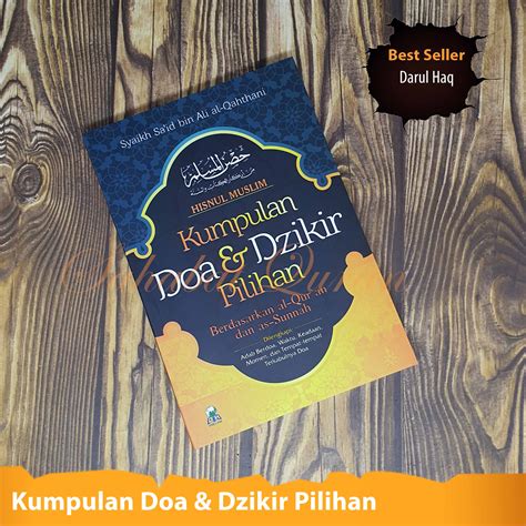 Buku Islam Hisnul Muslim Kumpulan Doa Dan Dzikir Pilihan Berdasarkan Al