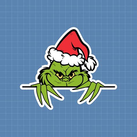 35x Christmas Stickers Bundle Sticker Pack Png Cute Grinch Etsy