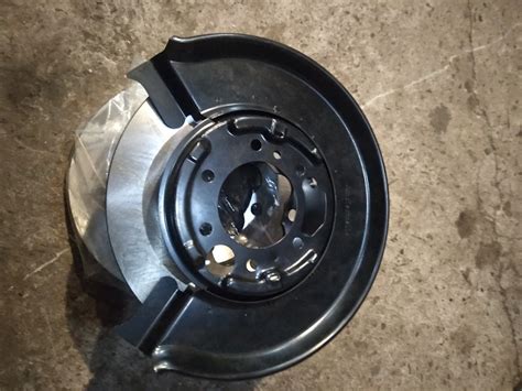 Защита тормозных дисков. — Volkswagen LT (2G), 2,8 л, 1998 года ...