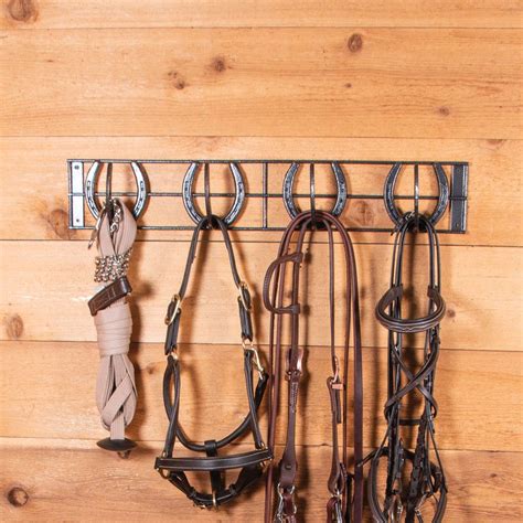 Easy Up® Pro Mountable 4 Horseshoe Tack Rack Schneiders Saddlery