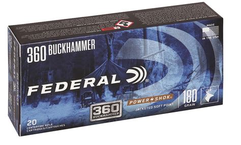 Federal Ammunition Buckhammer Hunting Retailer