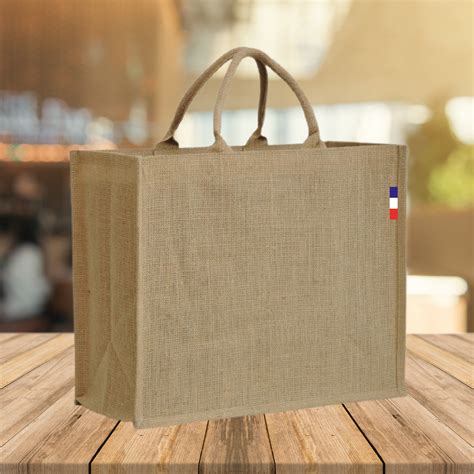 Sac toile de jute publicitaire Idéobjet