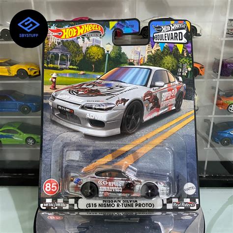 Jual Hot Wheels Premium Nissan Silvia S15 Nismo R Tune Proto Shopee
