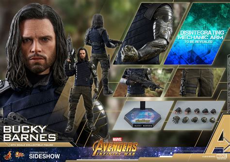 Hot Toys Avengers Infinity War Bucky Barnes Scale Figure The Toys Time Forgot