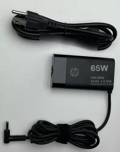 Cargador Hp Original Punta Azul 65w Smart Ac Adapter 19 5v Envío gratis