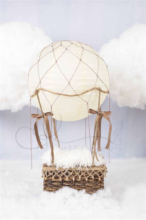 Digital Hot Air Balloon Backdrop Newborn Hot Air Balloon Backdrop Etsy