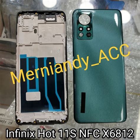 Cessing Hausing Fullset Lcd Frame Infinix Hot S NFC X Backdor And Middle Bone Frame