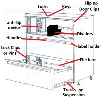 File Cabinet Parts