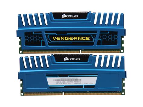 Corsair Vengeance 8gb 2 X 4gb Ddr3 1600 Pc3 12800 Desktop Memory