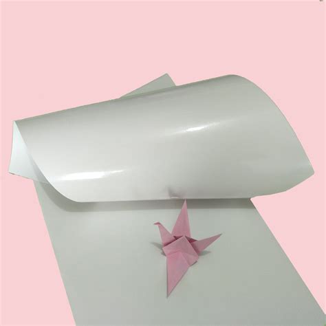 Hot Melt Self Adhesive Cast Coated Sticker Paper Cast Coated Paper