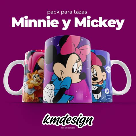 Plantillas Para Sublimar Tazas Mickey Minnie StoreSublimación