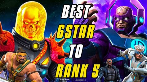 Best 6 Star Champions To Rank 5 Right Now January 2023 Marvel Contest Of Champions Youtube