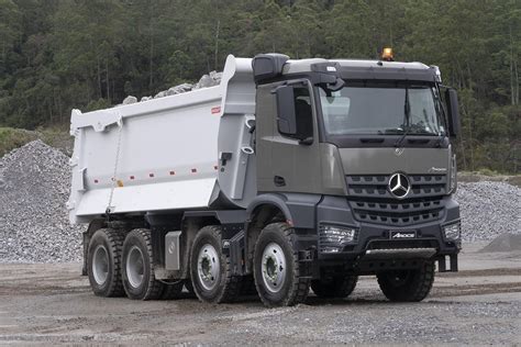 Mercedes Benz Arocs 8x4 é Lançado No Brasil Para Mineração E Construção