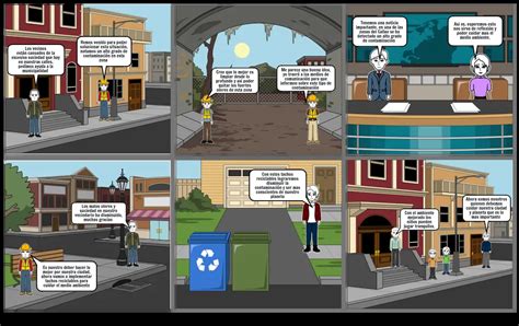 Contaminacion Ambiental Storyboard By 314664a4