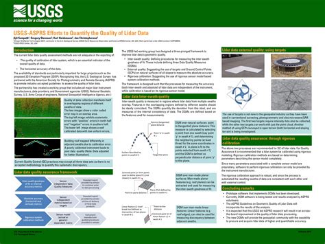 PDF USGS ASPRS Efforts To Quantify The Quality Of Lidar Data The