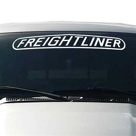 Freightliner Windshield Visor Decal For Your Vehicle Thriftysigns