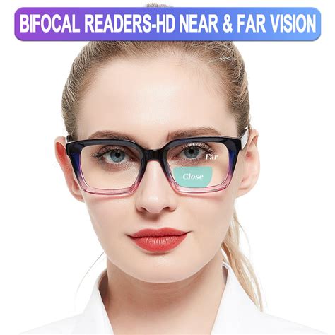 Occi Chiari Anti Blue Light Bifocal Glasses Womens Reading Glasses 1