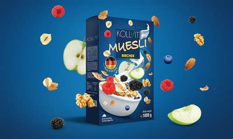 Muesli Packaging Series Design Kollvit Germany On Behance