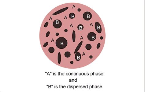 Schematic Diagram Of Dispersed And Continuous Phases In Rubber Rubber