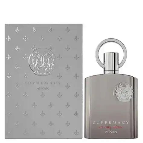 Perfume Afnan Supremacy Not Only Intense Ml Eau De Parfum