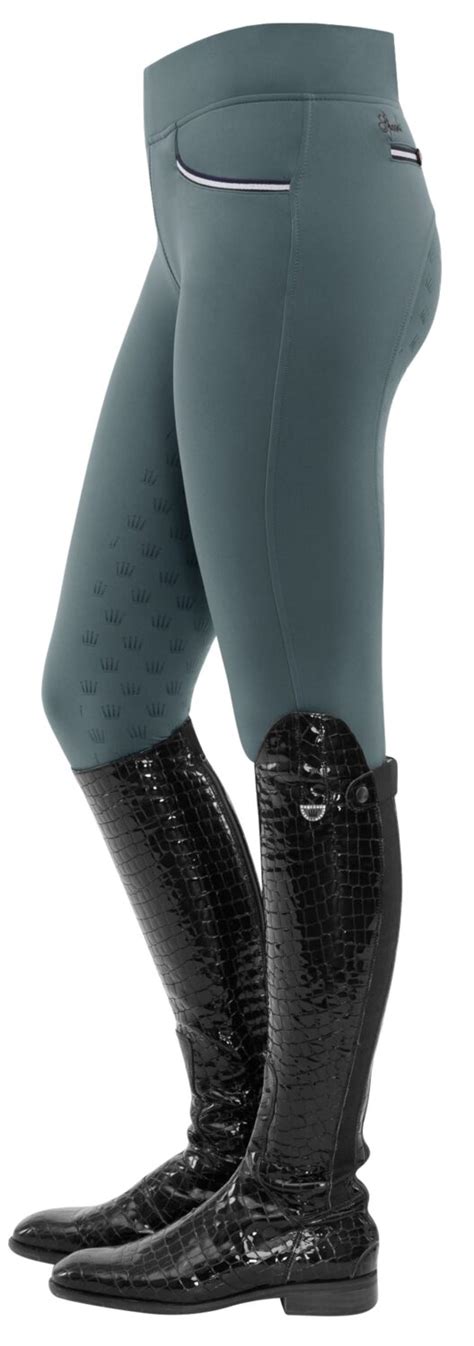 Sanne Full Grip Leggings Dove Blue Spooks Riding Australasia