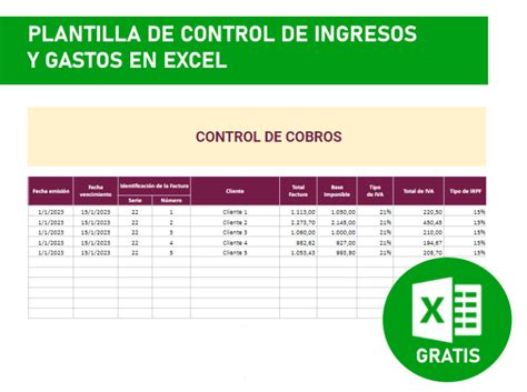 Plantilla Excel Para El Control Del Pago De Las Facturas Sexiz Pix