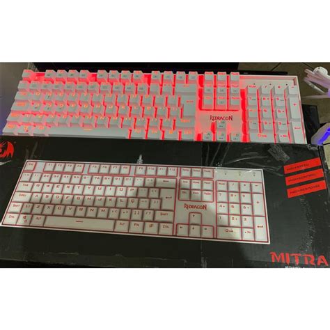 Teclado Mec Nico Redragon Mitra Lunar Single Recondicionado Shopee