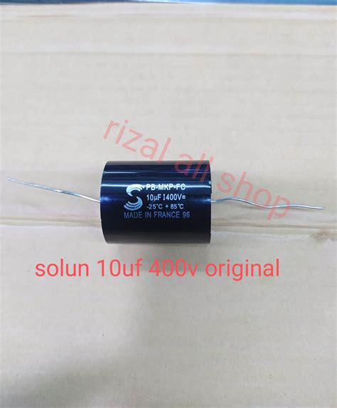 Kapasitor Solun 10uf 400v Original Lazada Indonesia