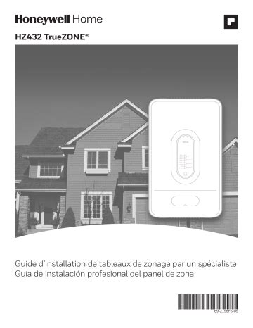 Honeywell Home Hz Truezone Guide D Installation Manualzz