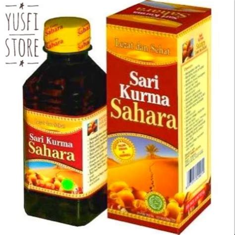 Jual Sari Kurma Sahara Original 330 Gr Shopee Indonesia