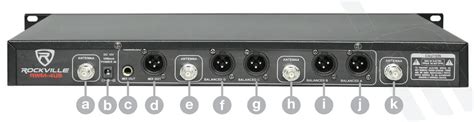 Rockville Rwm 4us Professional Wireless Quad Microphone System Owners