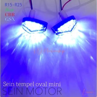 Jual Sein Tempel Led Lampu Sen Tempel Oval D Universal Buat Gsx R