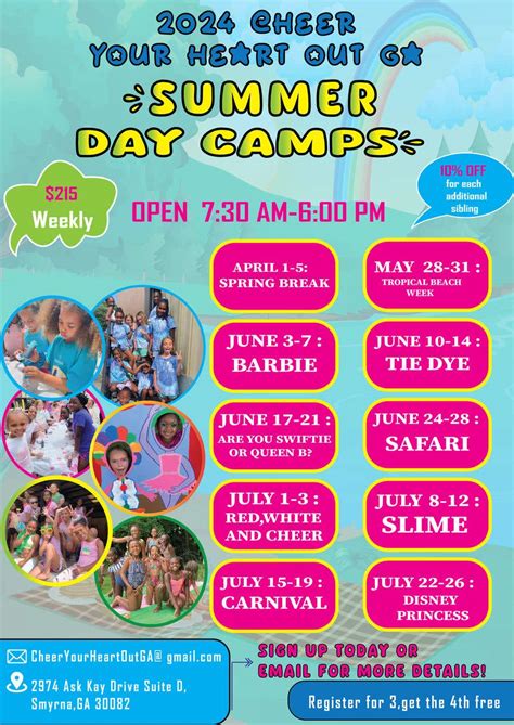 Entry By Habiba For Cheerleading Summer Camp Flyer Design