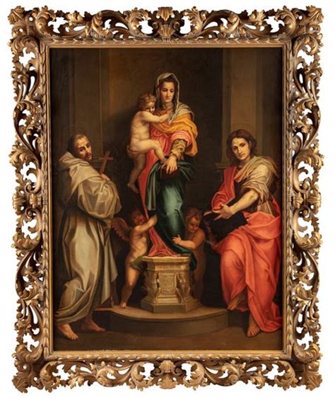 Andrea Del Sarto Madonna Delle Arpie MutualArt