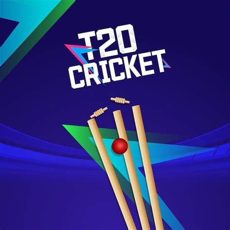 Premium Vector Illustration For T20 Cricket Championship League