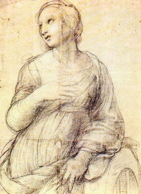 Raffaello Sanzio Renaissance Art Figurative Art Drawings