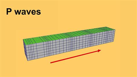 Transmission of P waves (primary waves) shown | Britannica